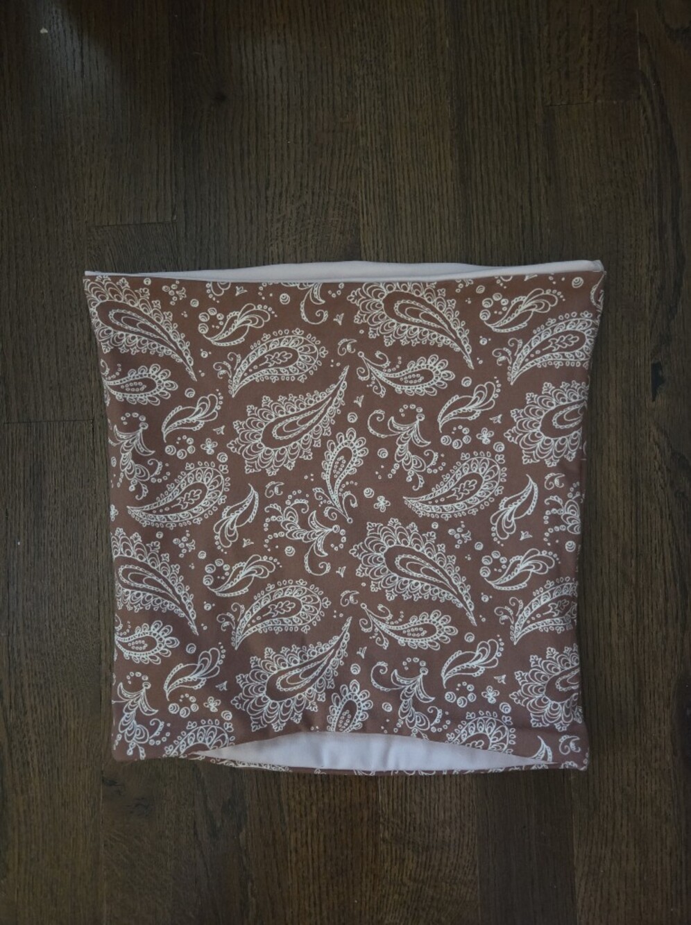 New Art Class Girls Large 10/12 Brown Paisley Tube Top